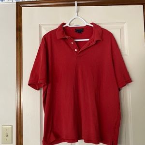 Land’s End Polo Shirt XL Red